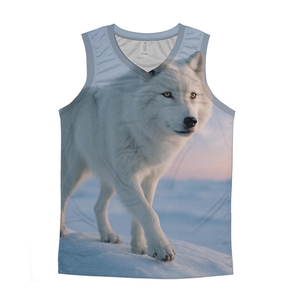 Arctic Matriarch At Dawn designer workout tanks