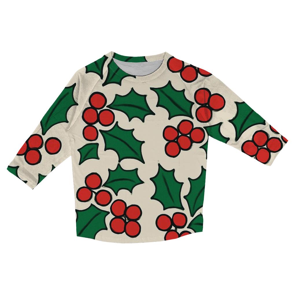 Holly Crescent Rhythm cotton quarter sleeve shirts