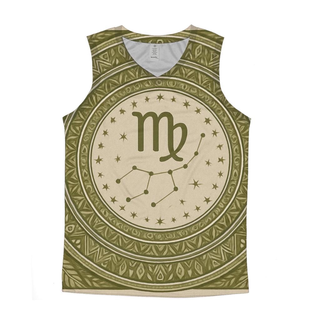 Virgo Earth Mandala Chart designer workout tanks