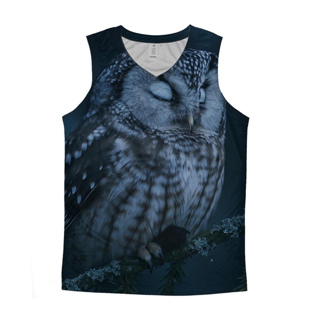Boreal Drift Boreal Owl sports performance tank tops