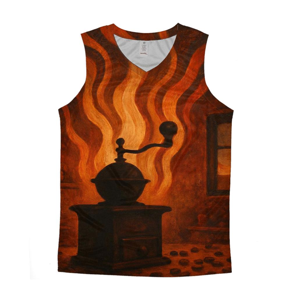 Roast Flame Aurora sports performance tank tops