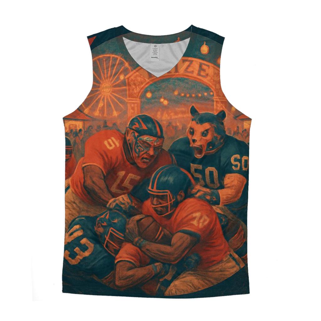 Carnival Clash Under Lanterns personalized athletic tanks