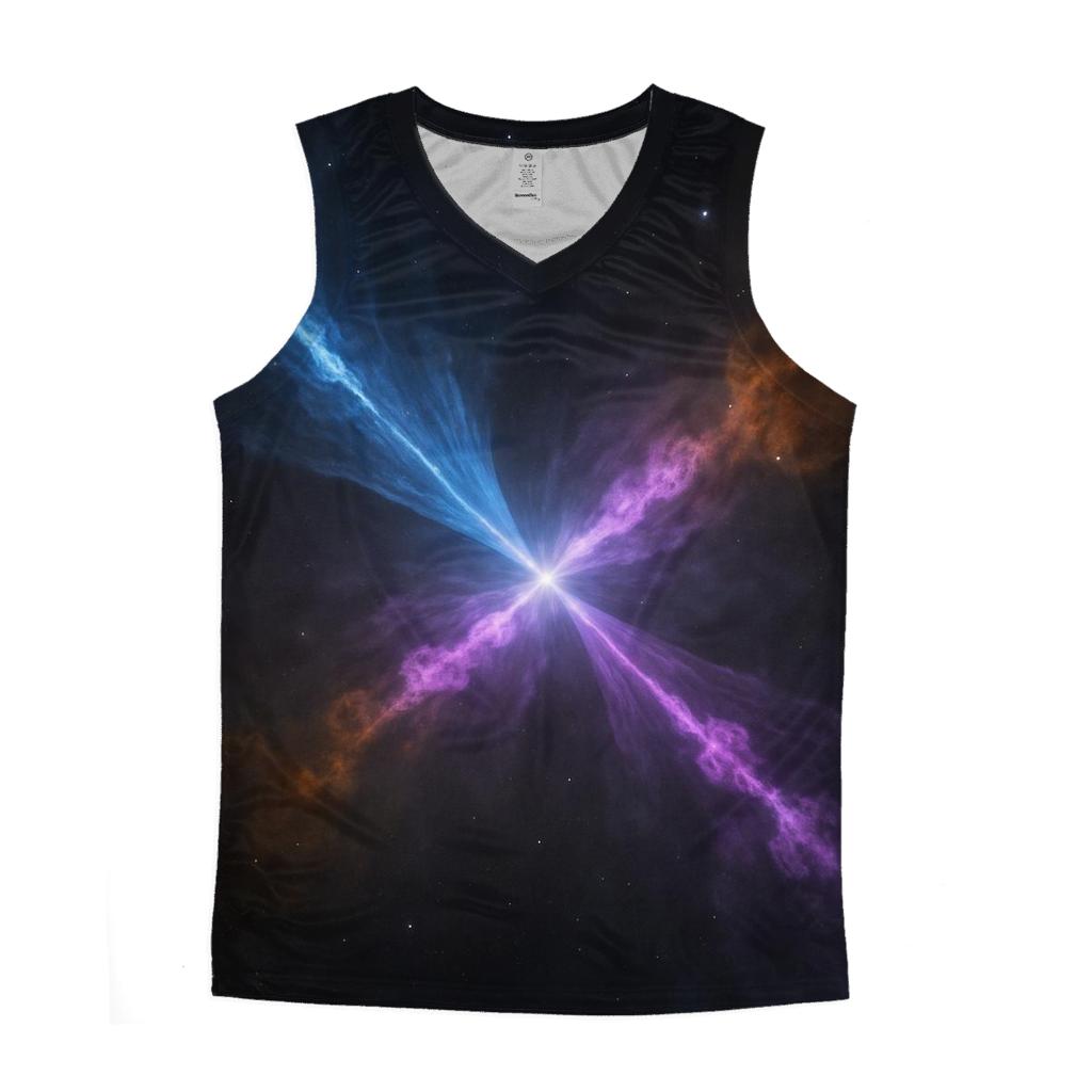Bipolar Jet Outflow Pillars trendy fitted tank tops
