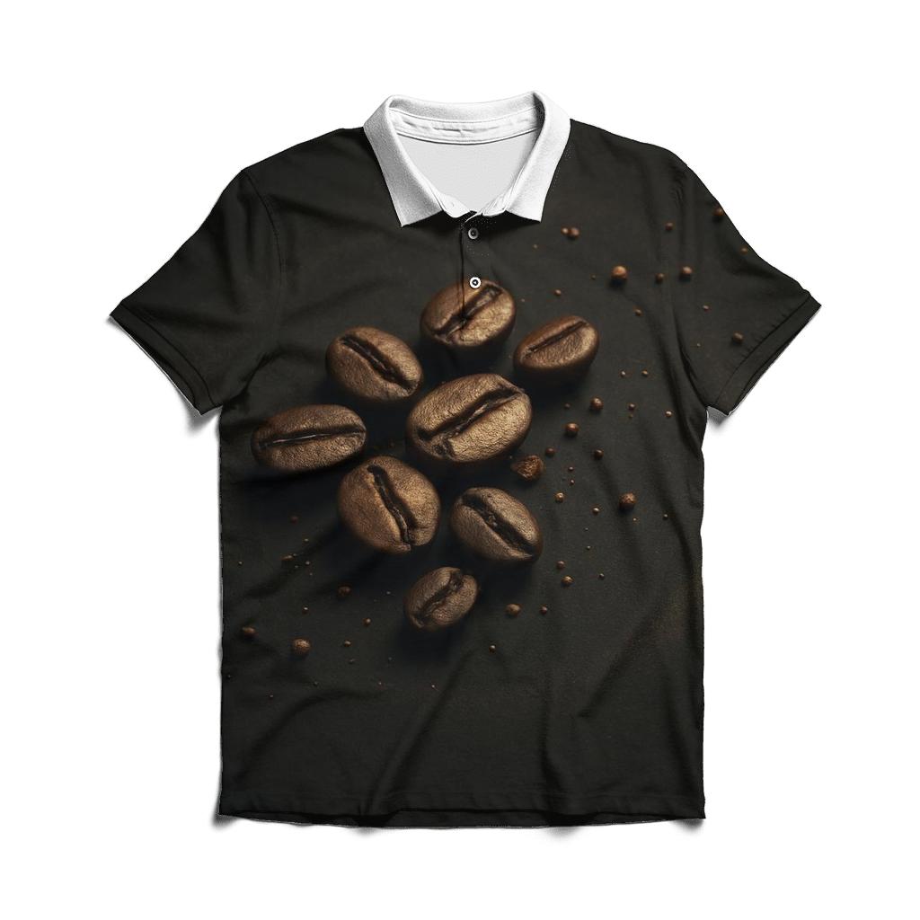 Stellar Bean Cluster premium cotton polo shirts