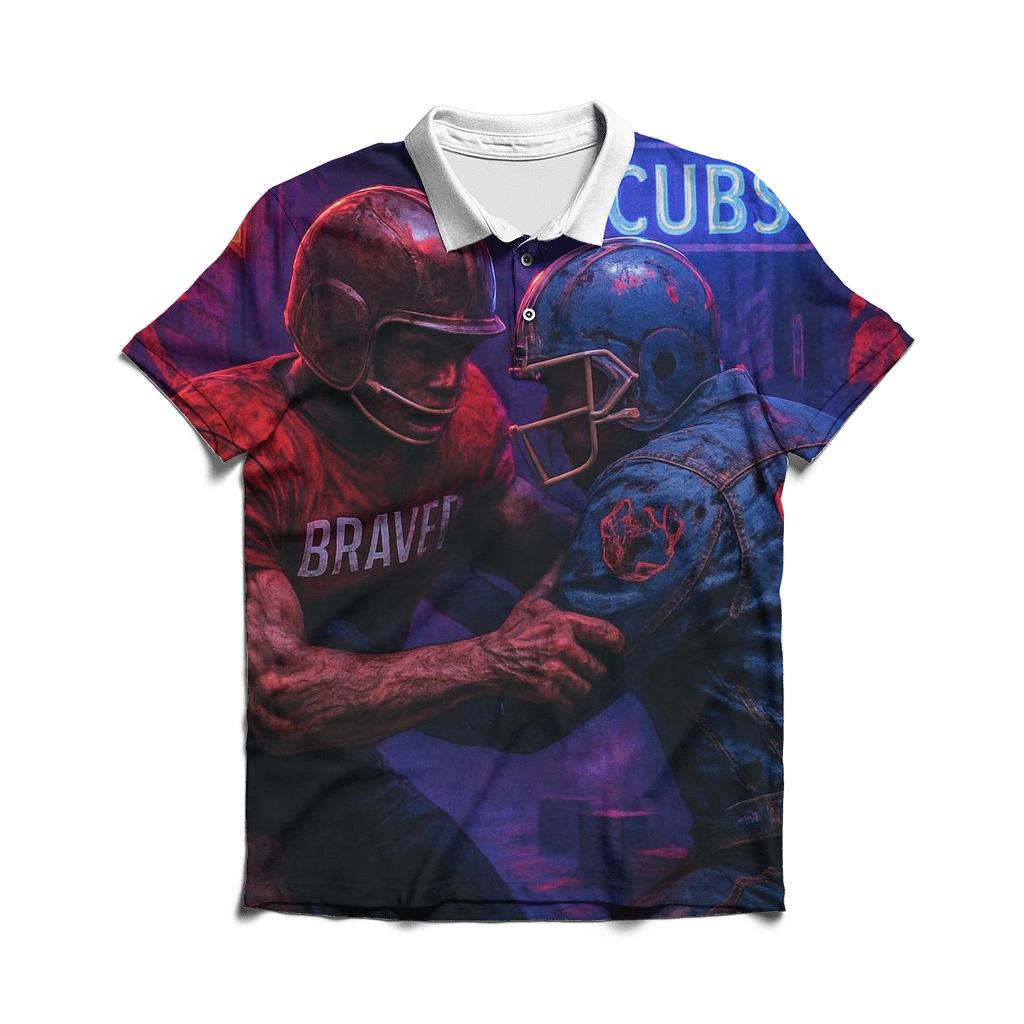 Midnight Alley Turf Fight casual sports polo shirts