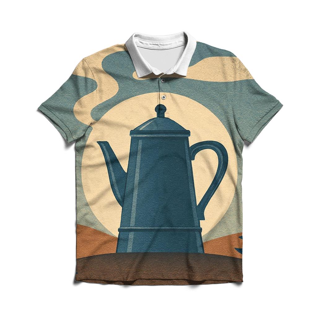 Percolator Moonrise personalized polo shirts