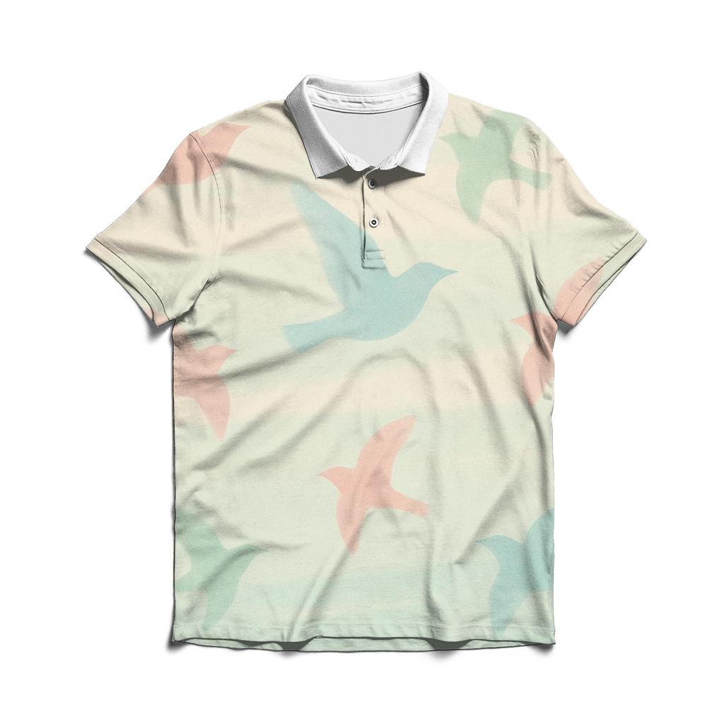 Soft Aviary stylish collar polo tees