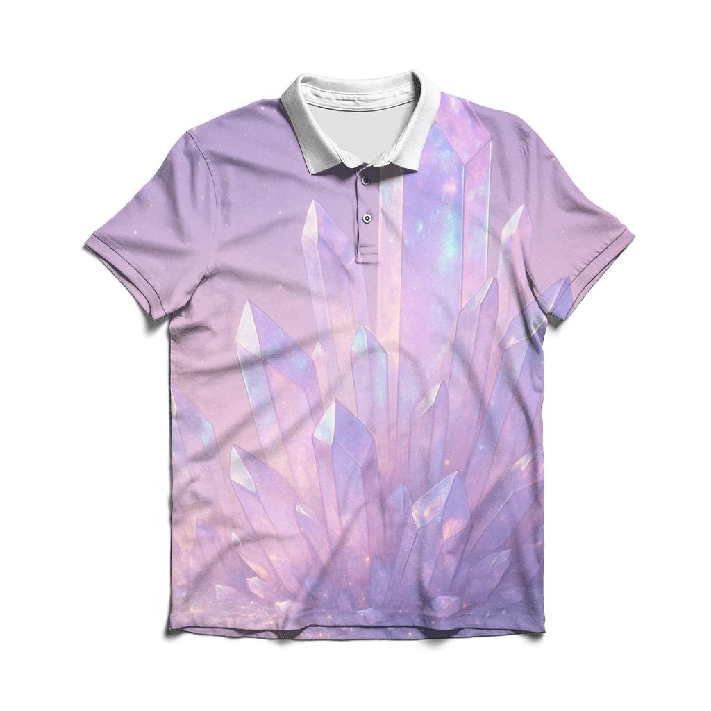 Crystal Dawn branded logo polo shirts