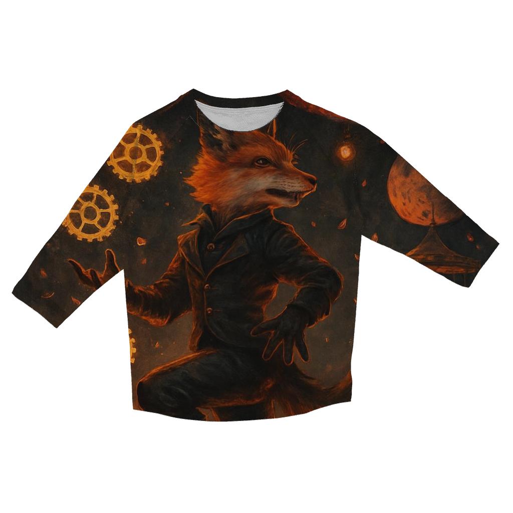 Clockwork Fox Carnival cotton quarter sleeve shirts