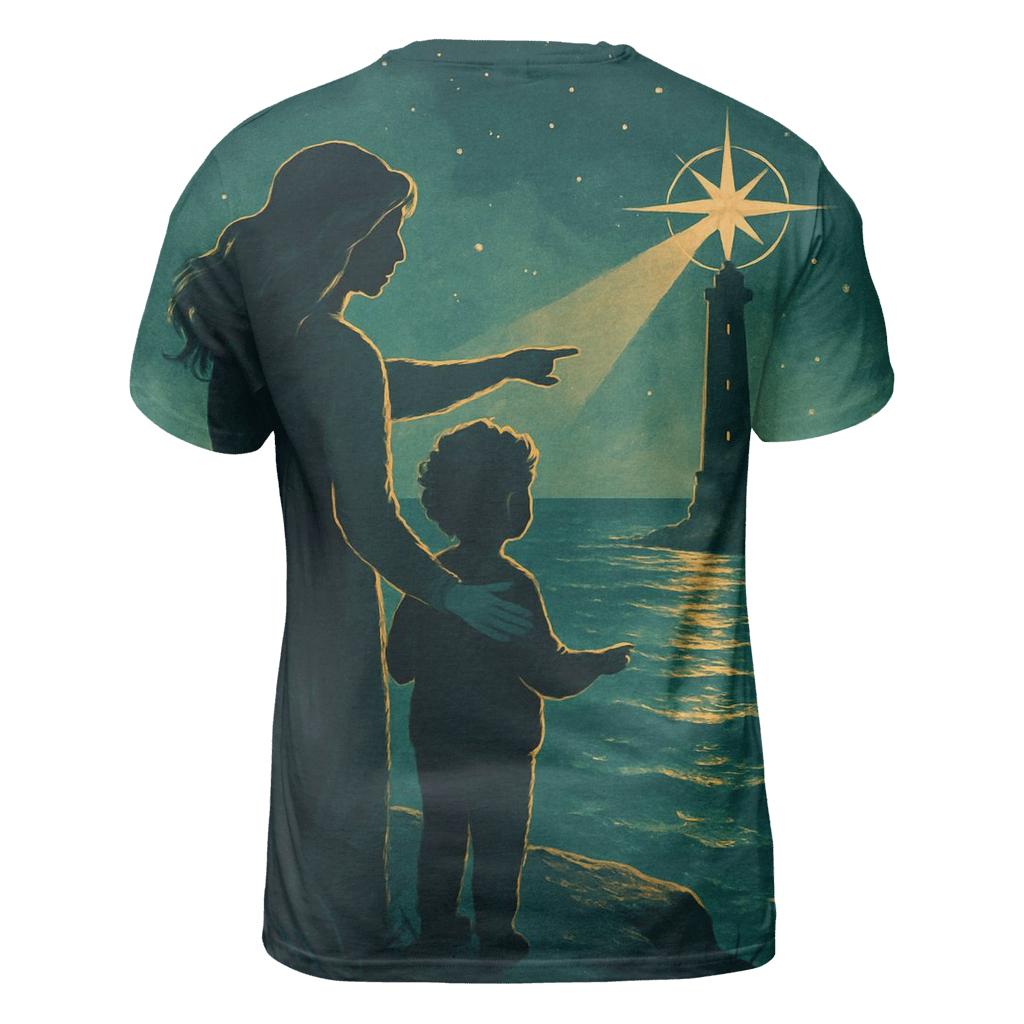The Hearts Compass designer pattern shirts