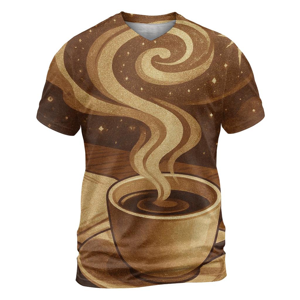 Cosmic Steam Spiral custom all-over print shirts