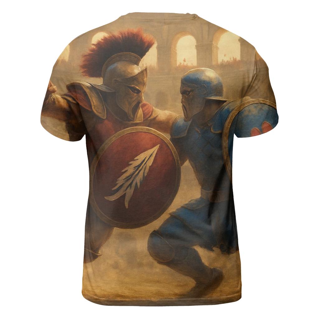 Ancient Arena Clash unique graphic print tees