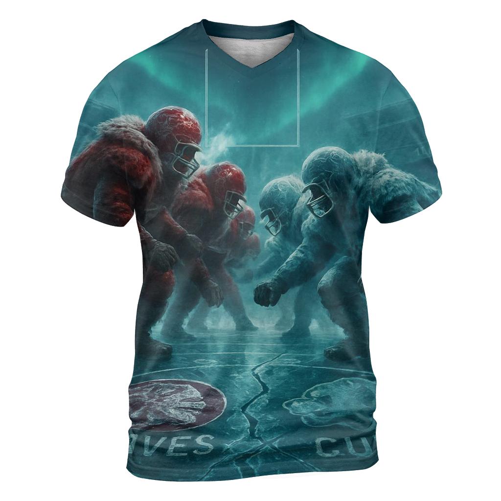 Frozen Rivalry Ice Bowl trendy printed shirt styles