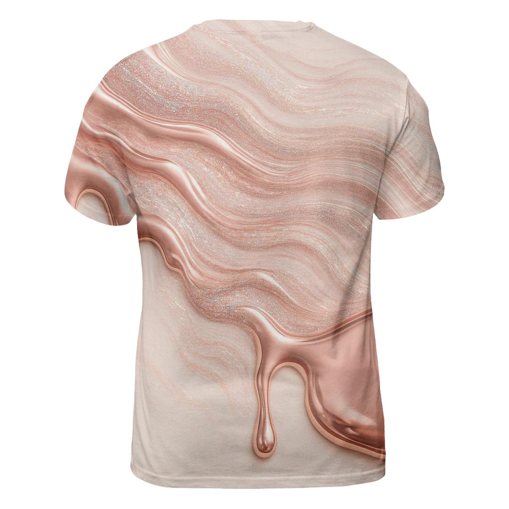 Rose Gold Tide designer pattern shirts
