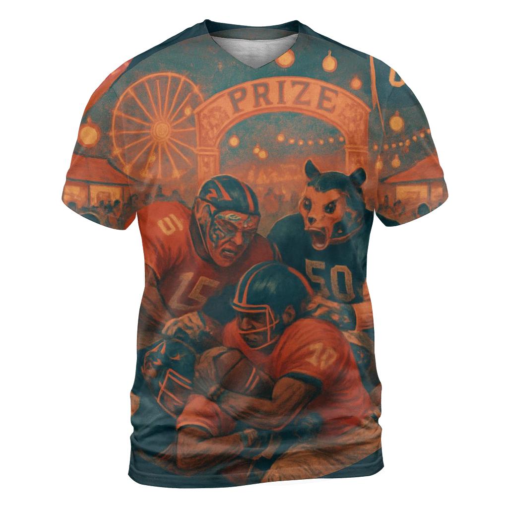 Carnival Clash Under Lanterns designer pattern shirts