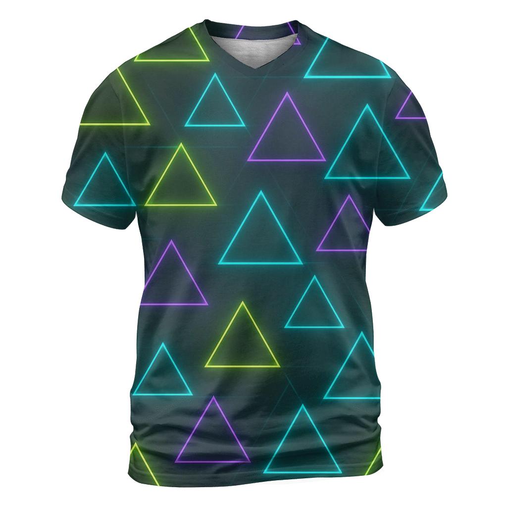 Laser Triangle Rhythm custom all-over print shirts