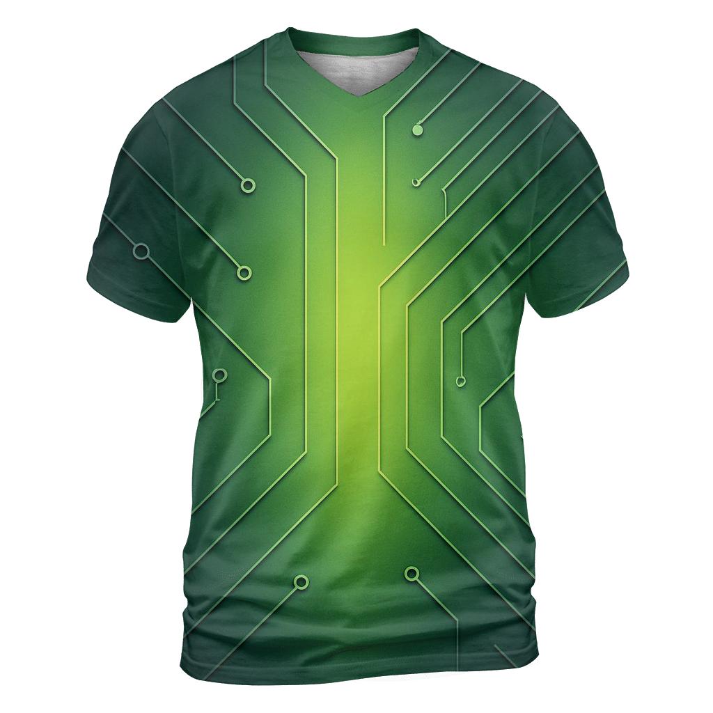 Circuit Dawn creative print fashion shirts