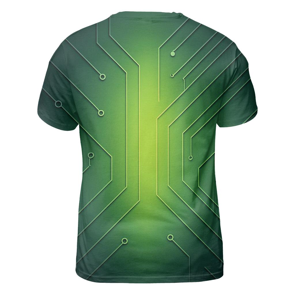 Circuit Dawn creative print fashion shirts