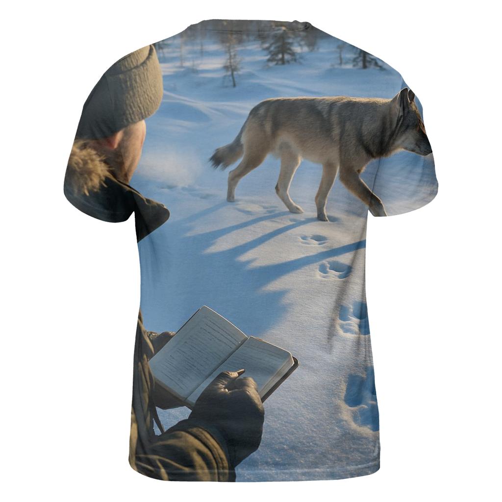 Winter Tracking Study personalized full print shirts