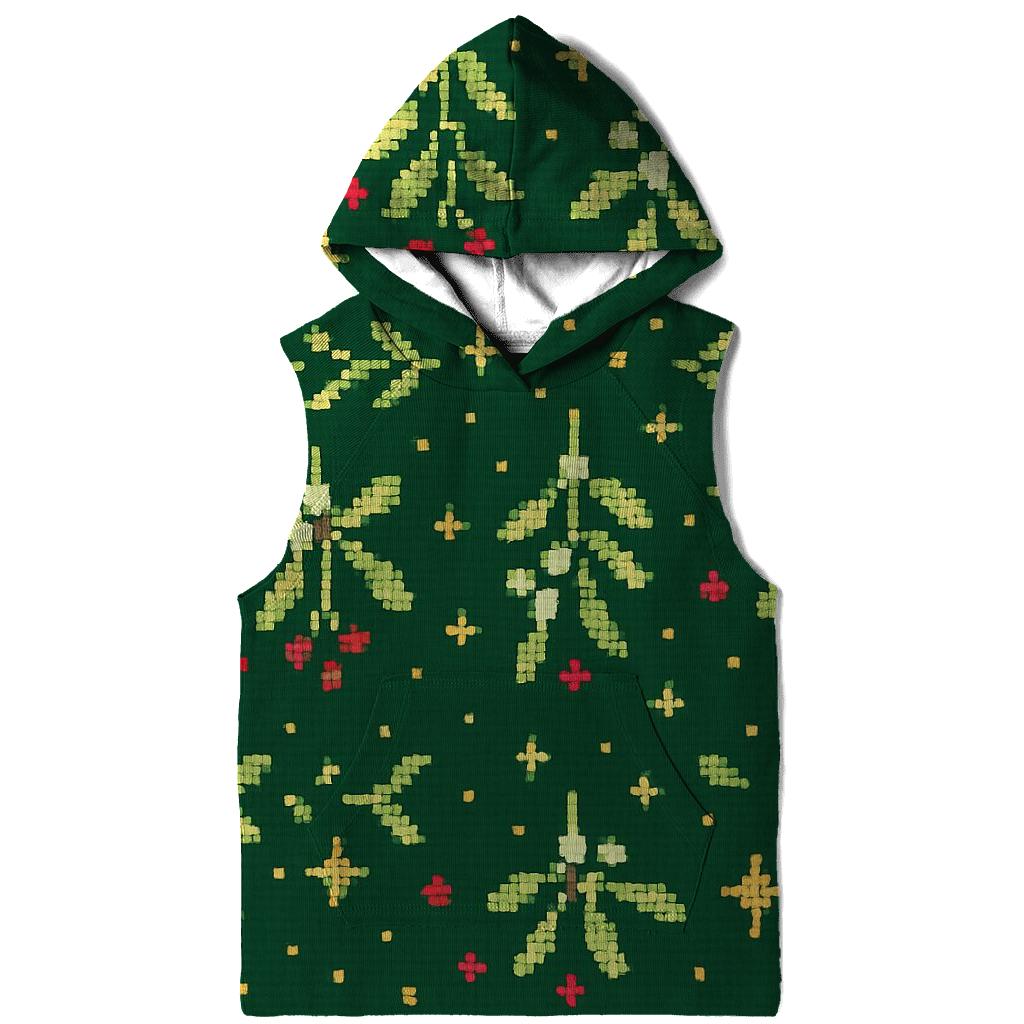 Merry Mistletoe Confetti Design graphic hoodies