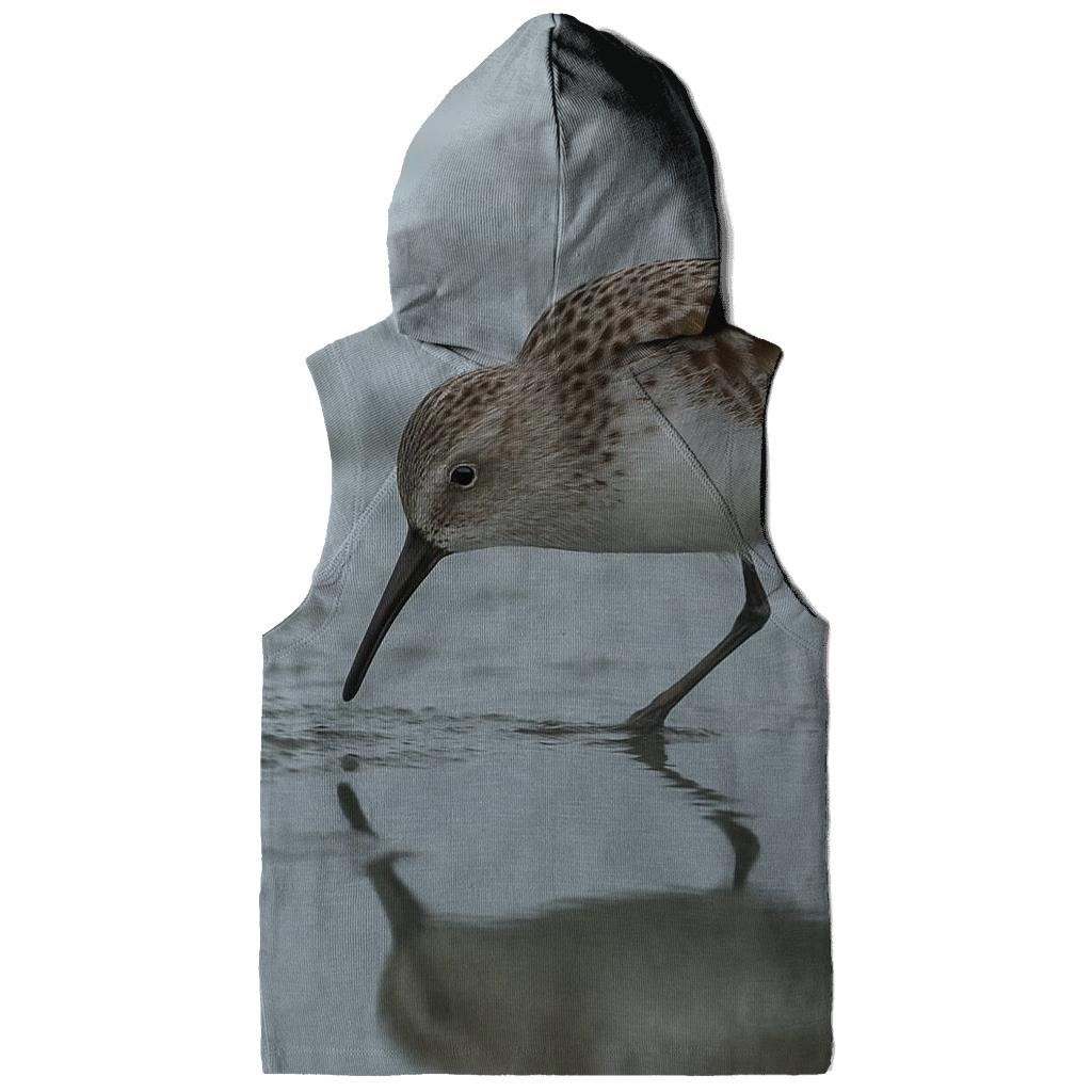 Tideflat Forage Western Sandpiper custom hoodies