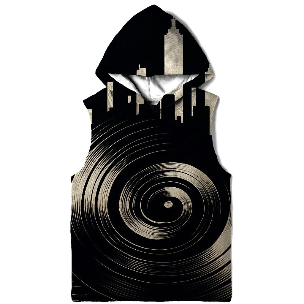 Vinyl Spiral Skyline hoodies fashion