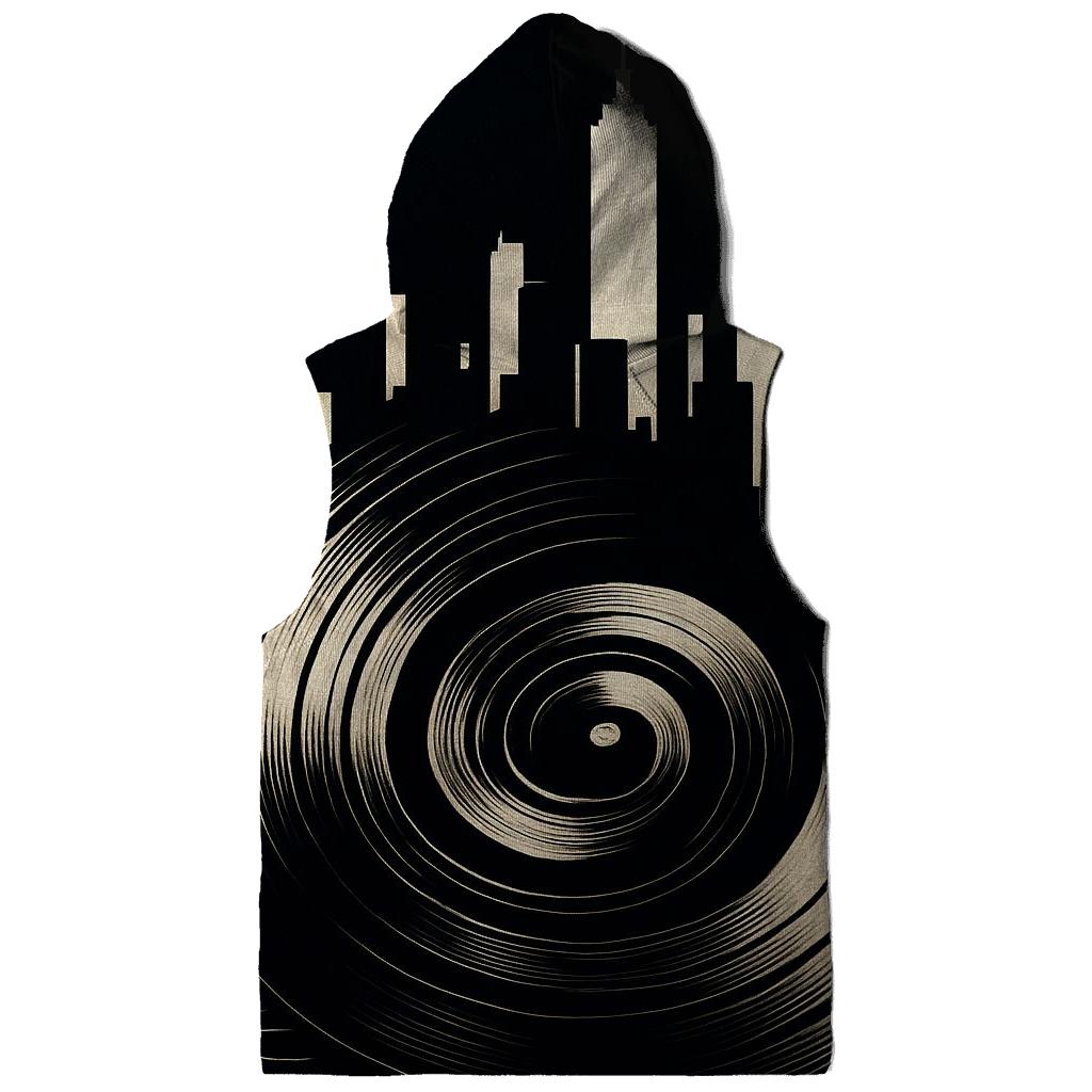 Vinyl Spiral Skyline hoodies fashion