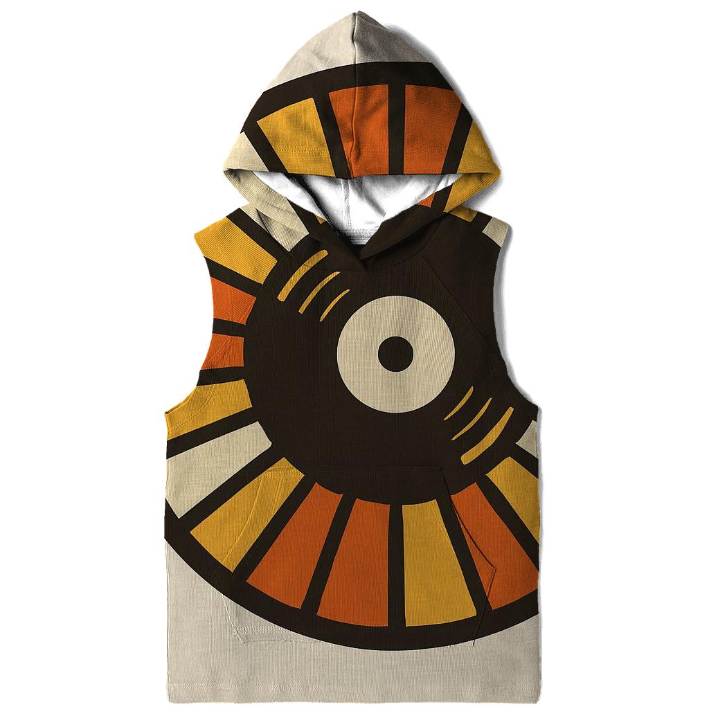 Sunburst Vinyl Emblem hoodie designs