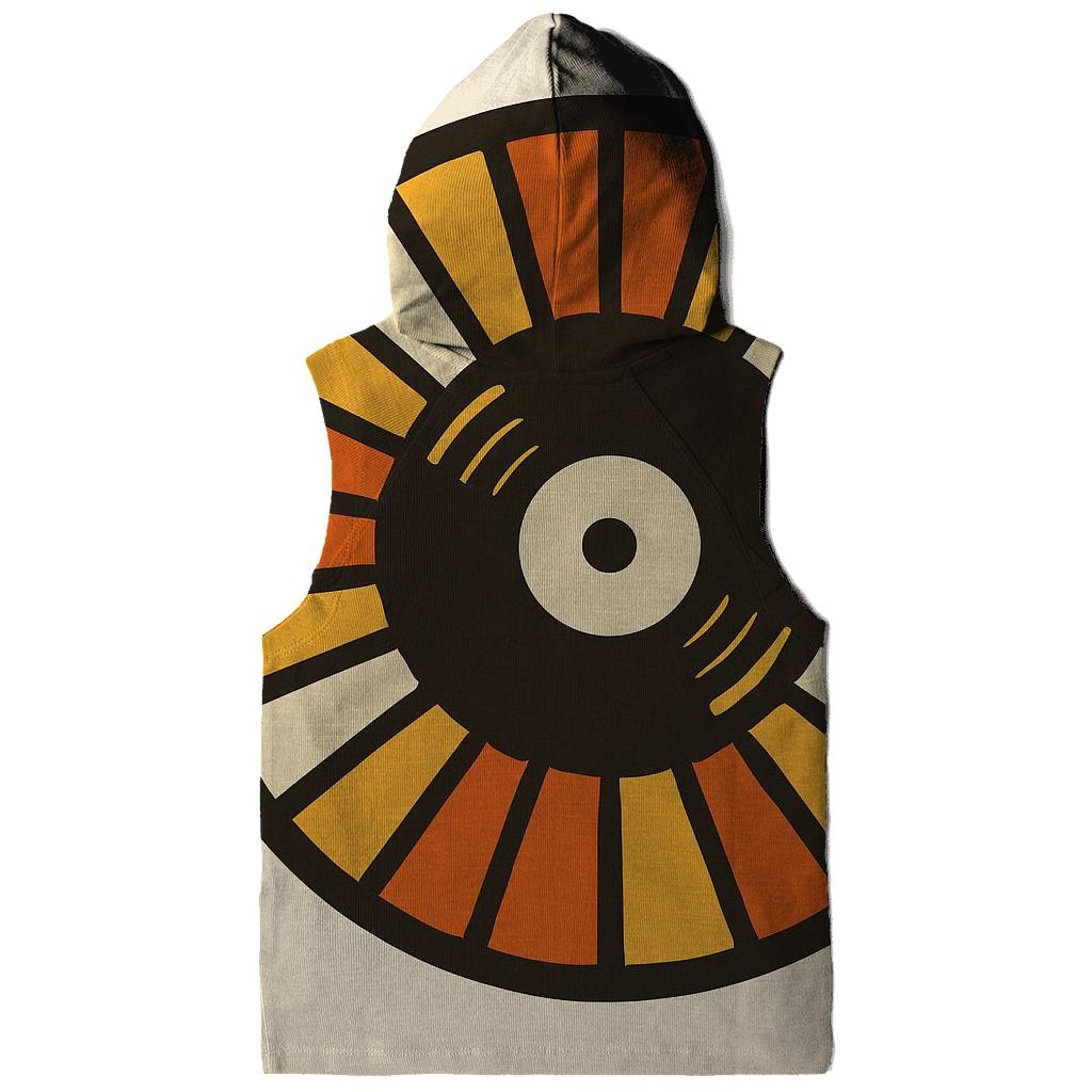 Sunburst Vinyl Emblem hoodie designs