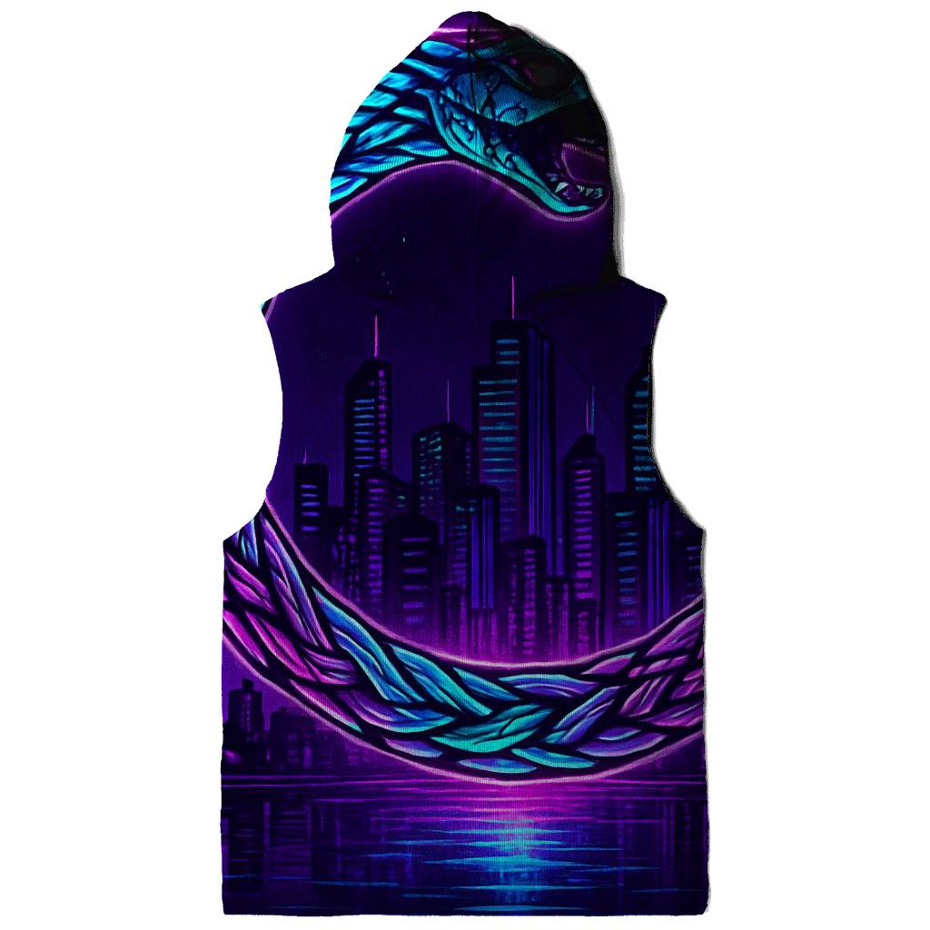 Aurora Circuit Ouroboros premium hoodies