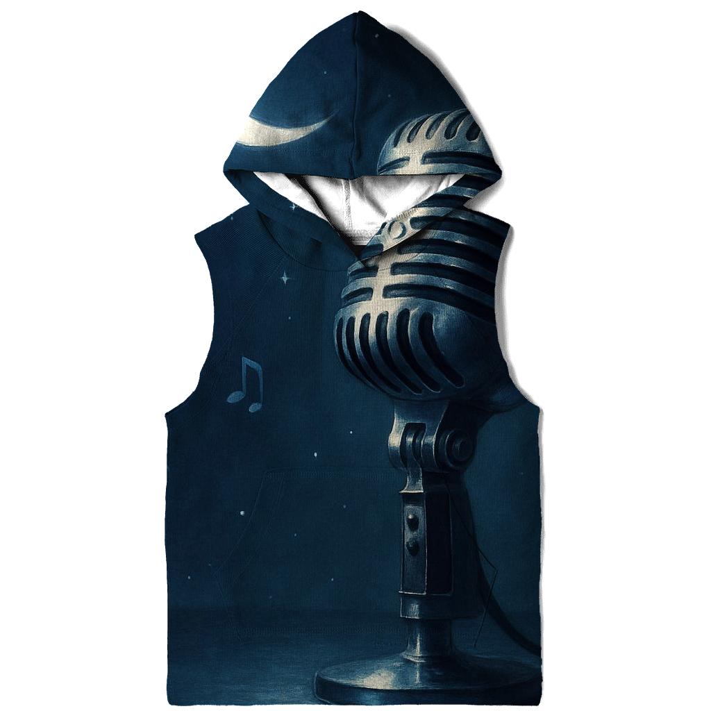 Microphone Moonlight designer hoodies