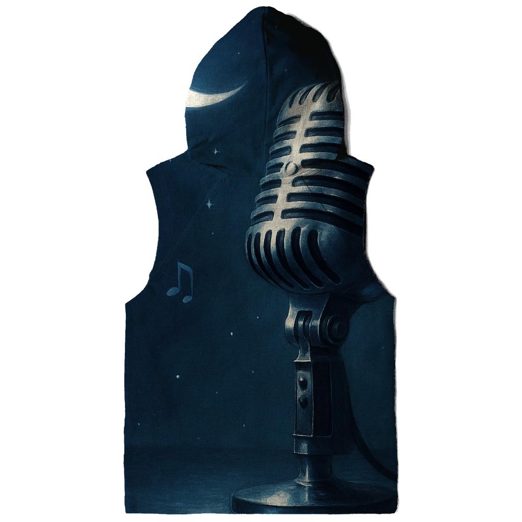 Microphone Moonlight designer hoodies