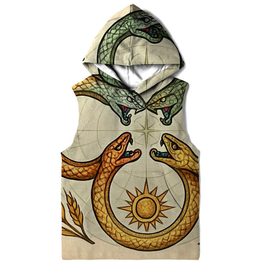 Clock Of Seasons Ouroboros designer hoodies