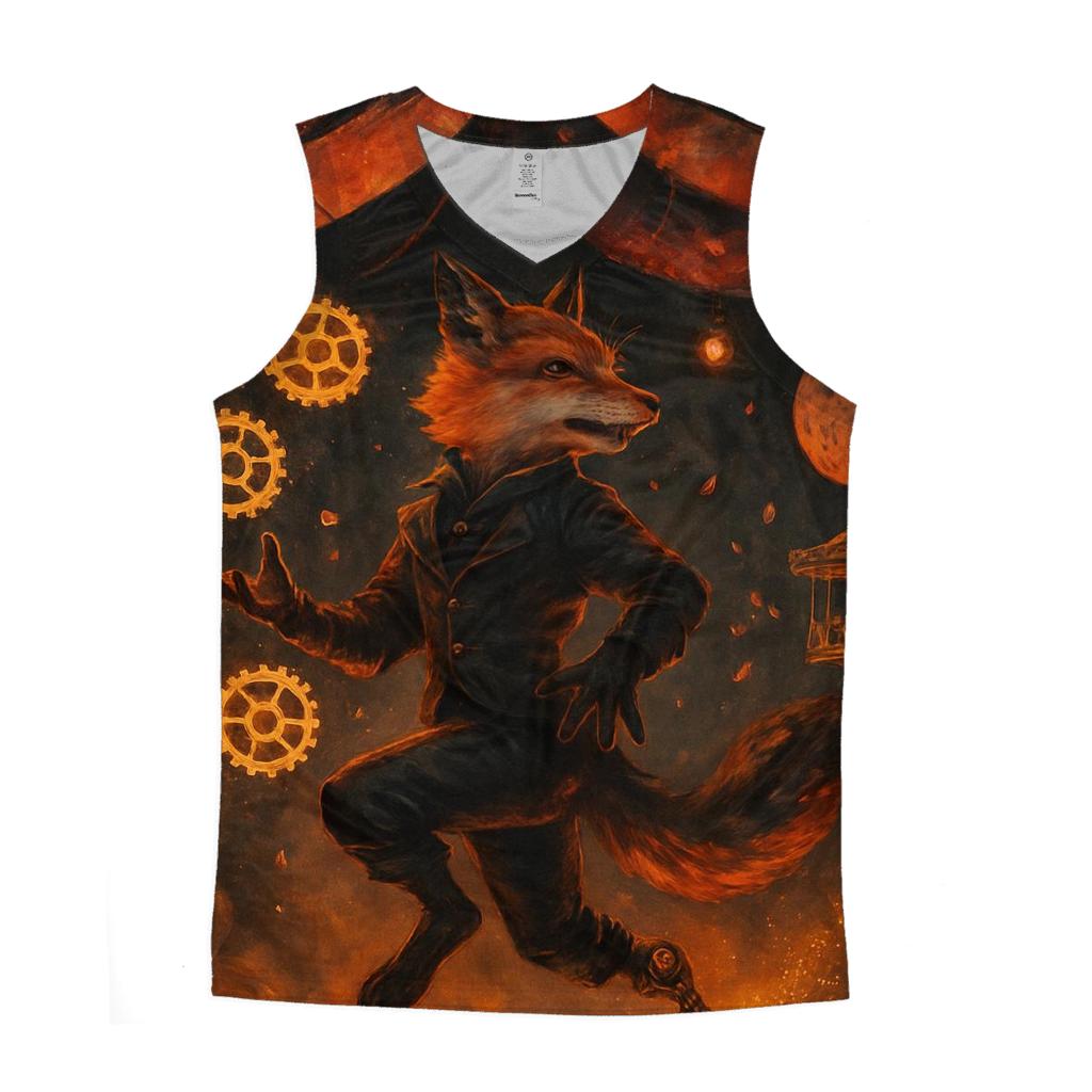Clockwork Fox Carnival cotton sleeveless tops