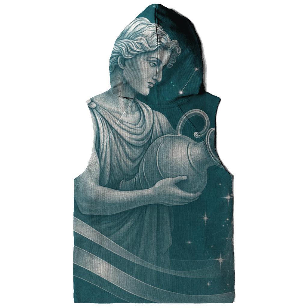 Aquarius Water Bearer Wave Chart premium hoodies