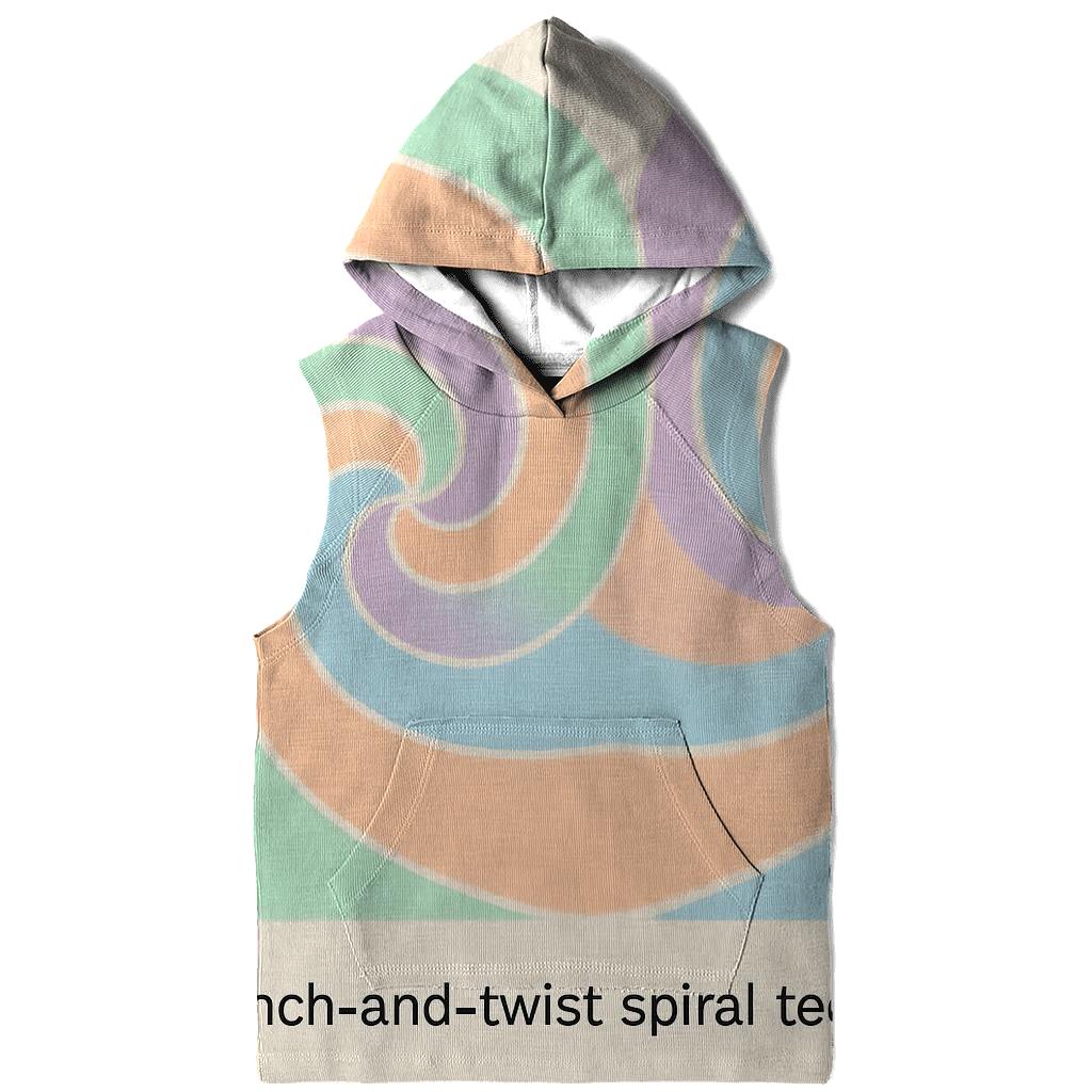 Pastel Spiral Duo hoodies fashion