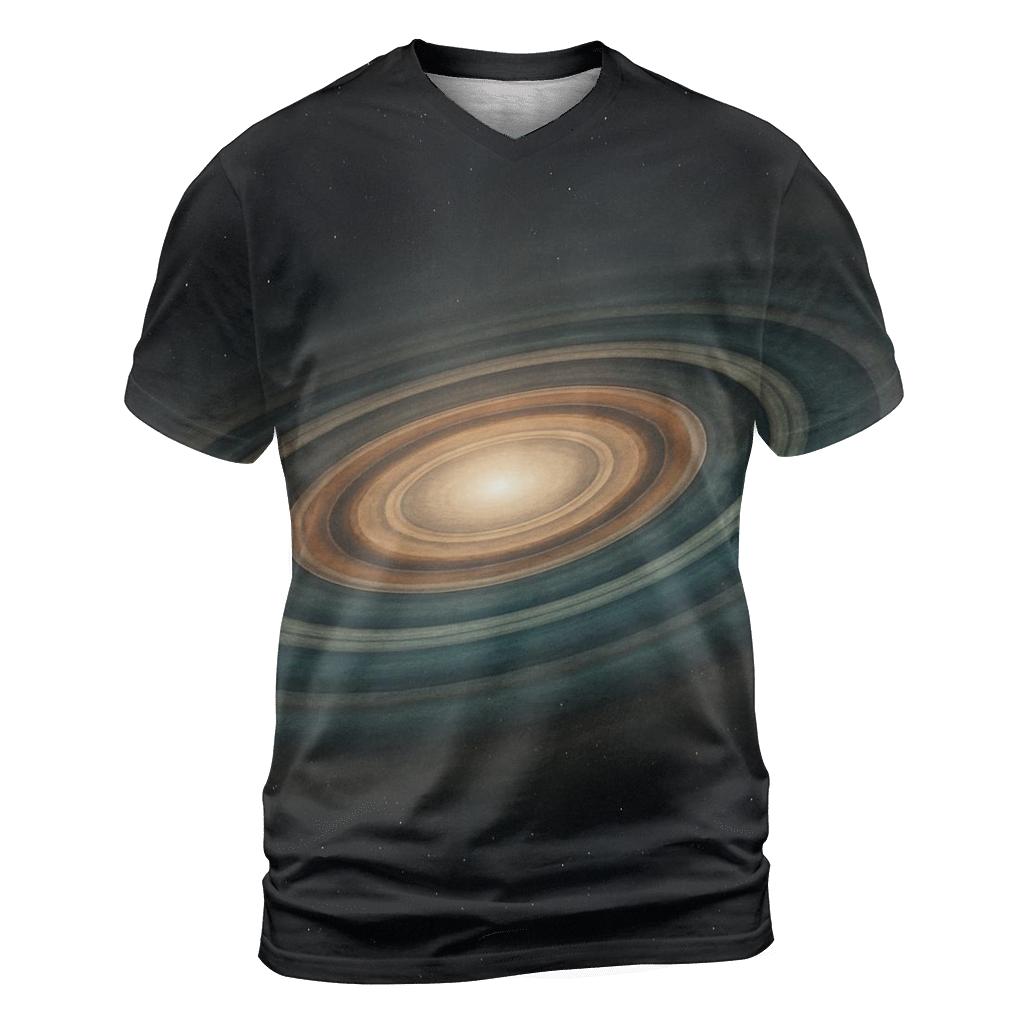 Accretion Disk Belts statement graphic shirts