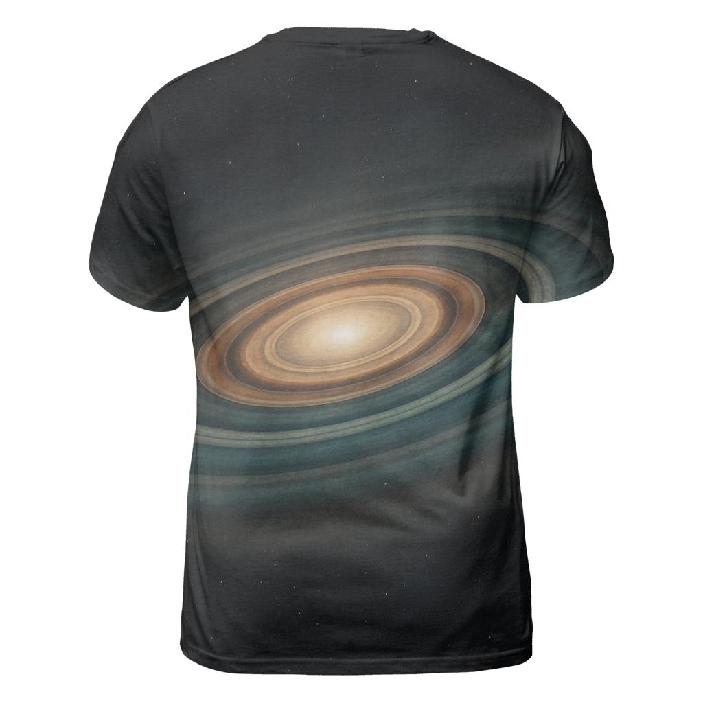 Accretion Disk Belts statement graphic shirts