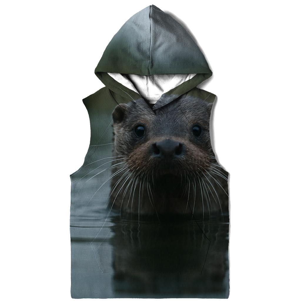 Fen Watch Eurasian Otter zip-up hoodies