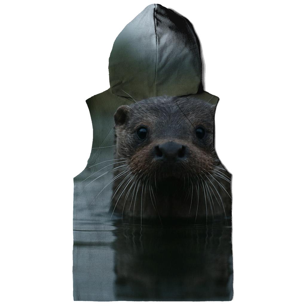 Fen Watch Eurasian Otter zip-up hoodies