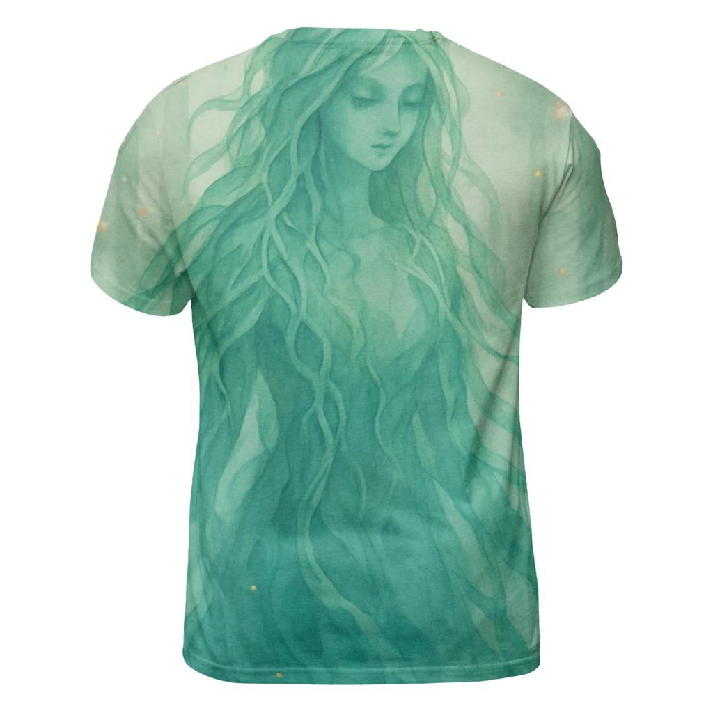 Mystical Forest Spirit artistic all-over print tops