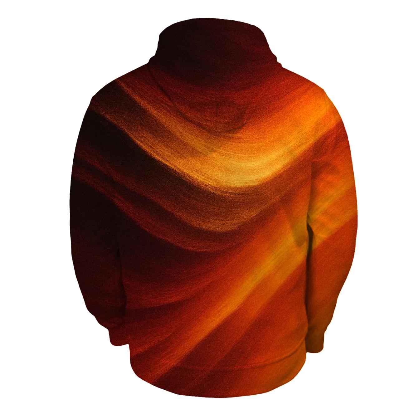 Molten Cascade zip-up hoodies