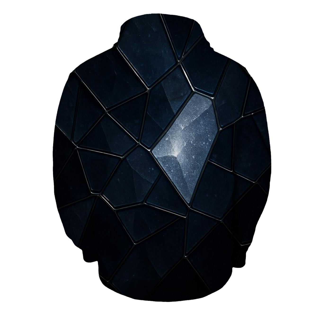 Midnight Mosaic printed hoodies