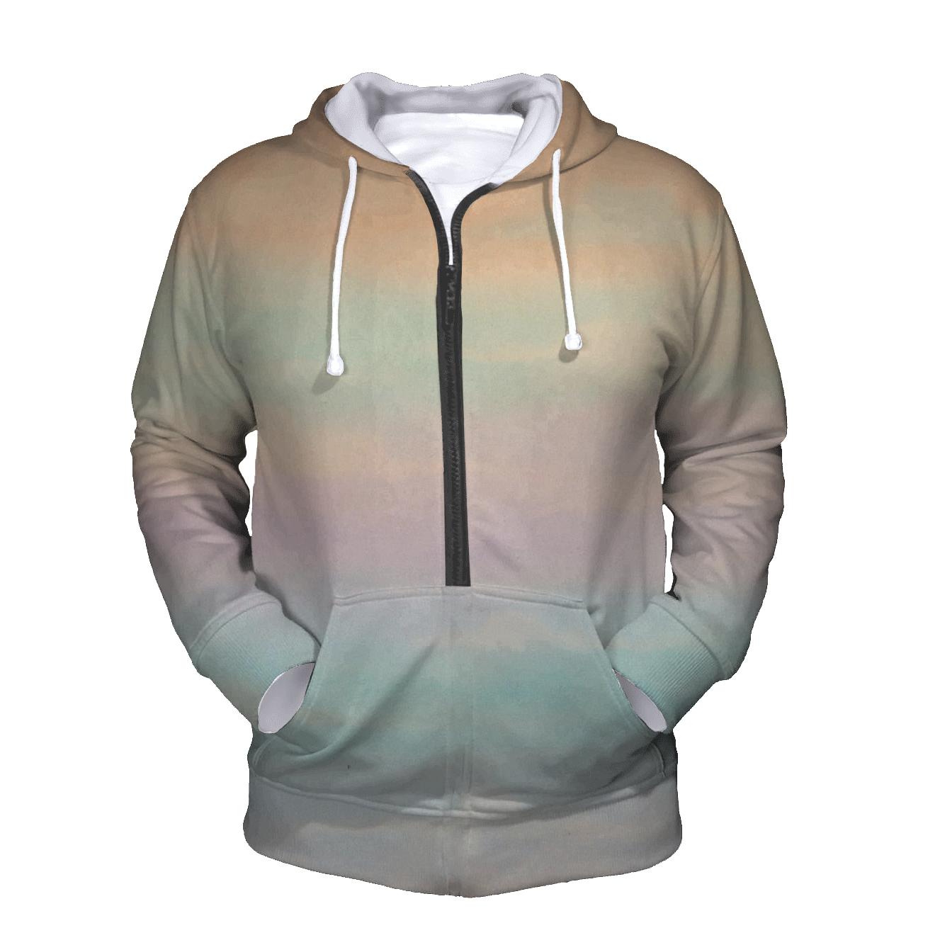 Pastel Mirage lightweight hoodies