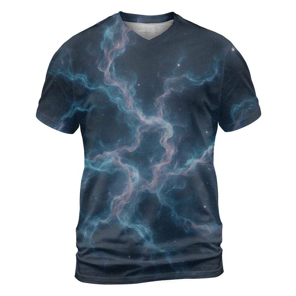 Nebula Filament Bouquet statement graphic shirts