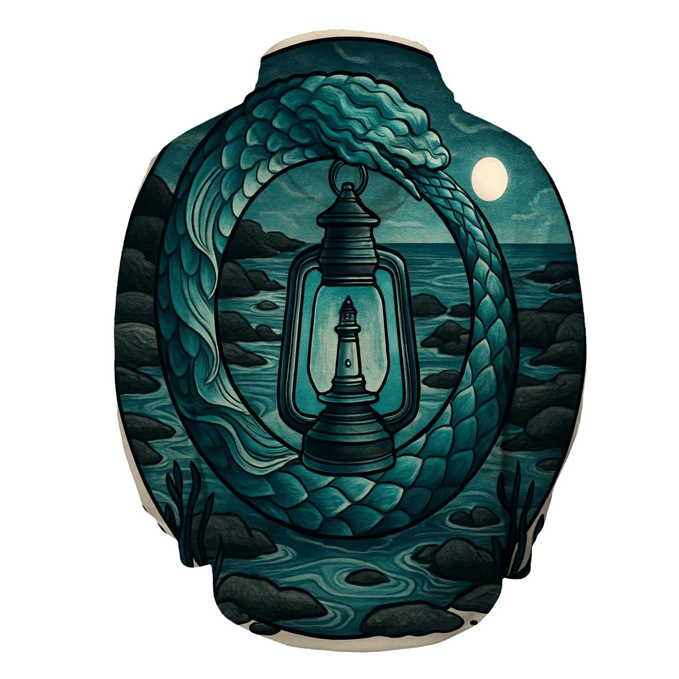 Tide Weaver Ouroboros printed hoodies