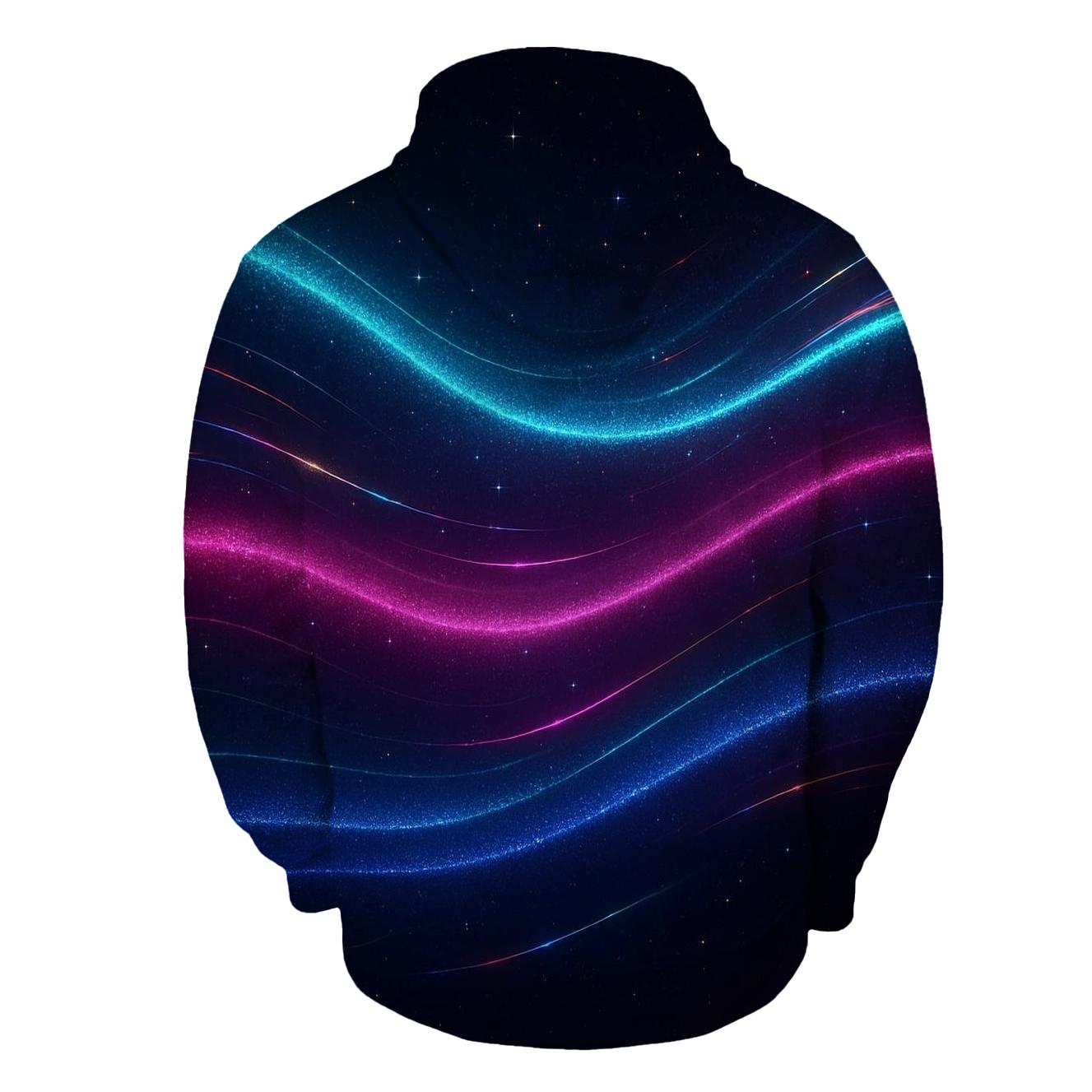 Neon Aurora Veil hoodie trends