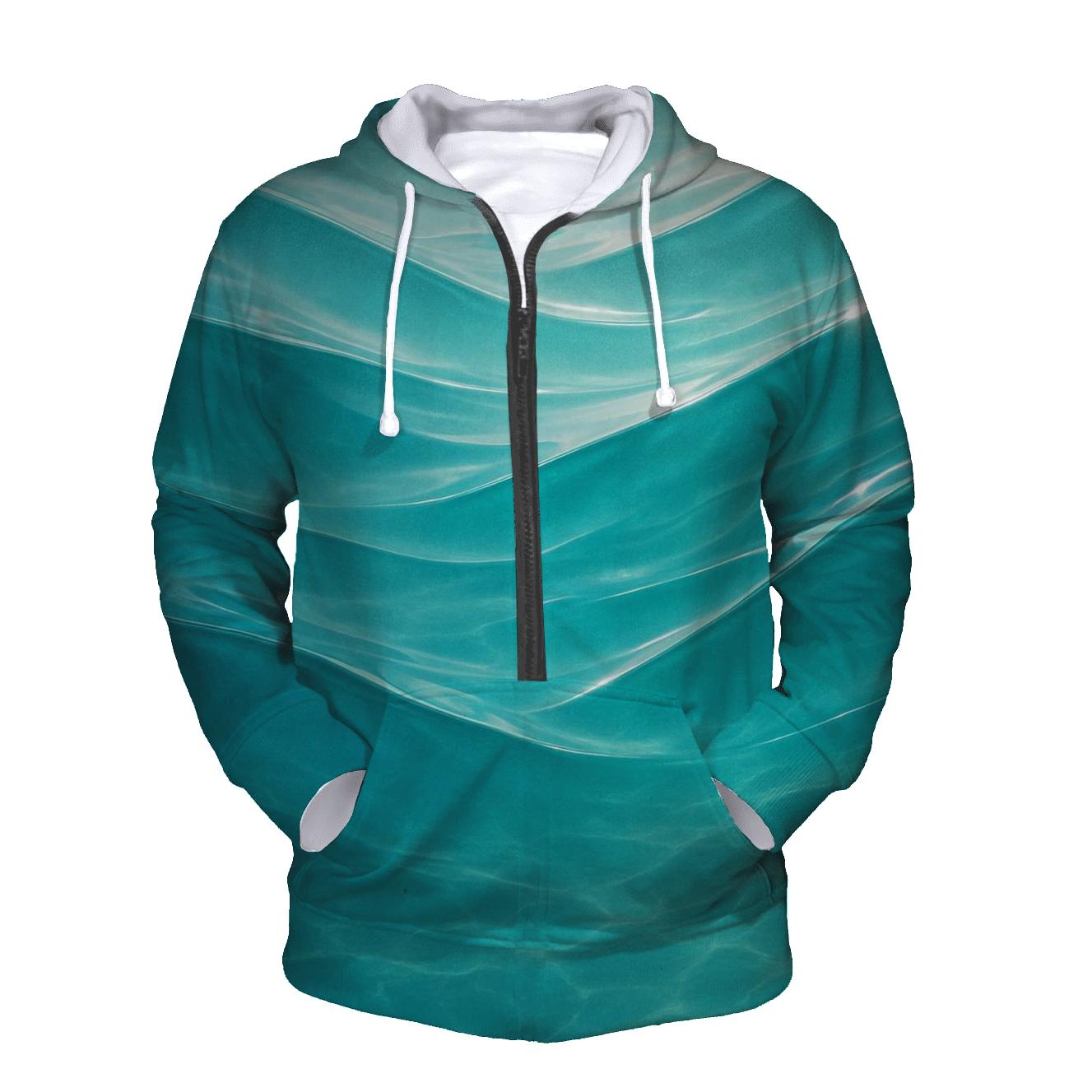 Glass Ocean Flow graphic hoodies