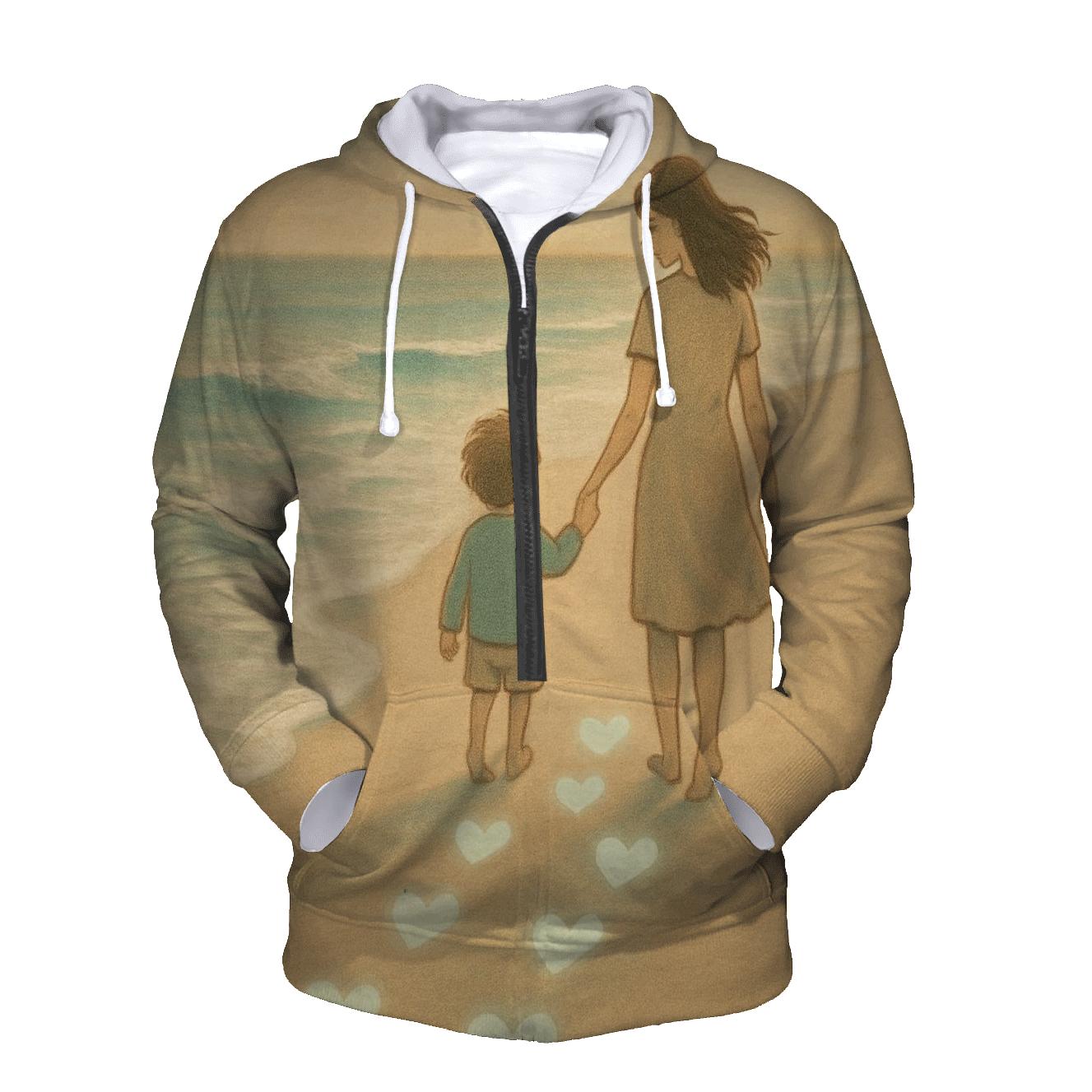 Footprints In The Heart hoodie designs