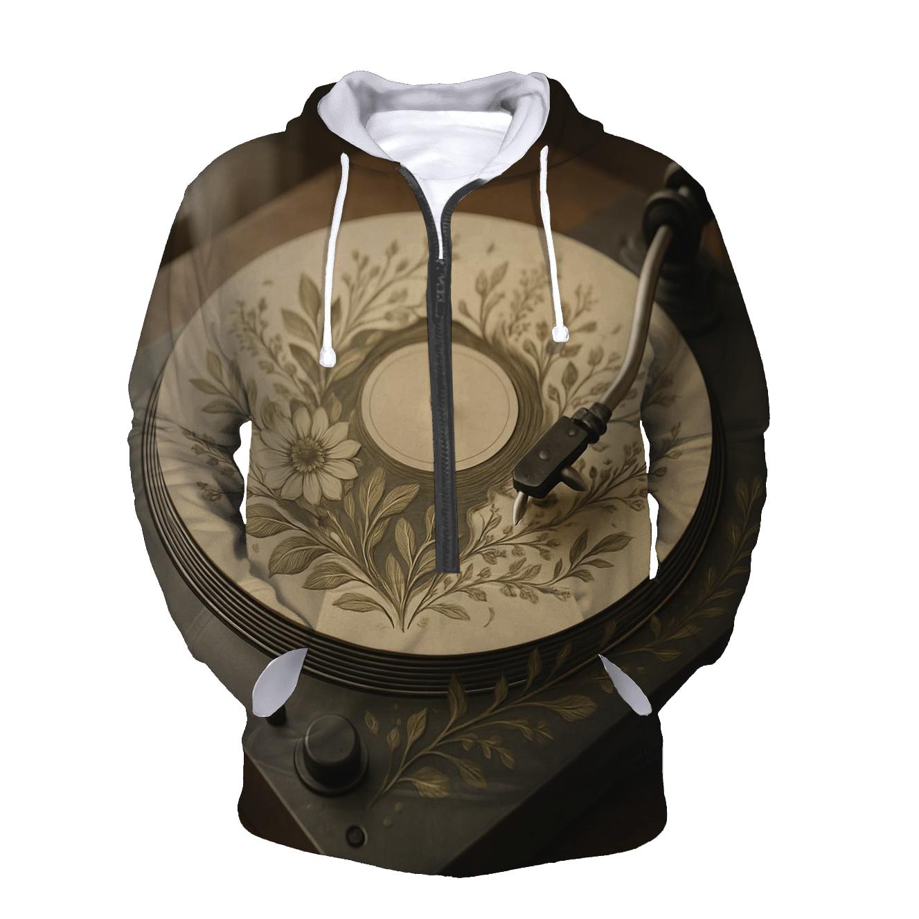 Turntable Botanical heavyweight hoodies